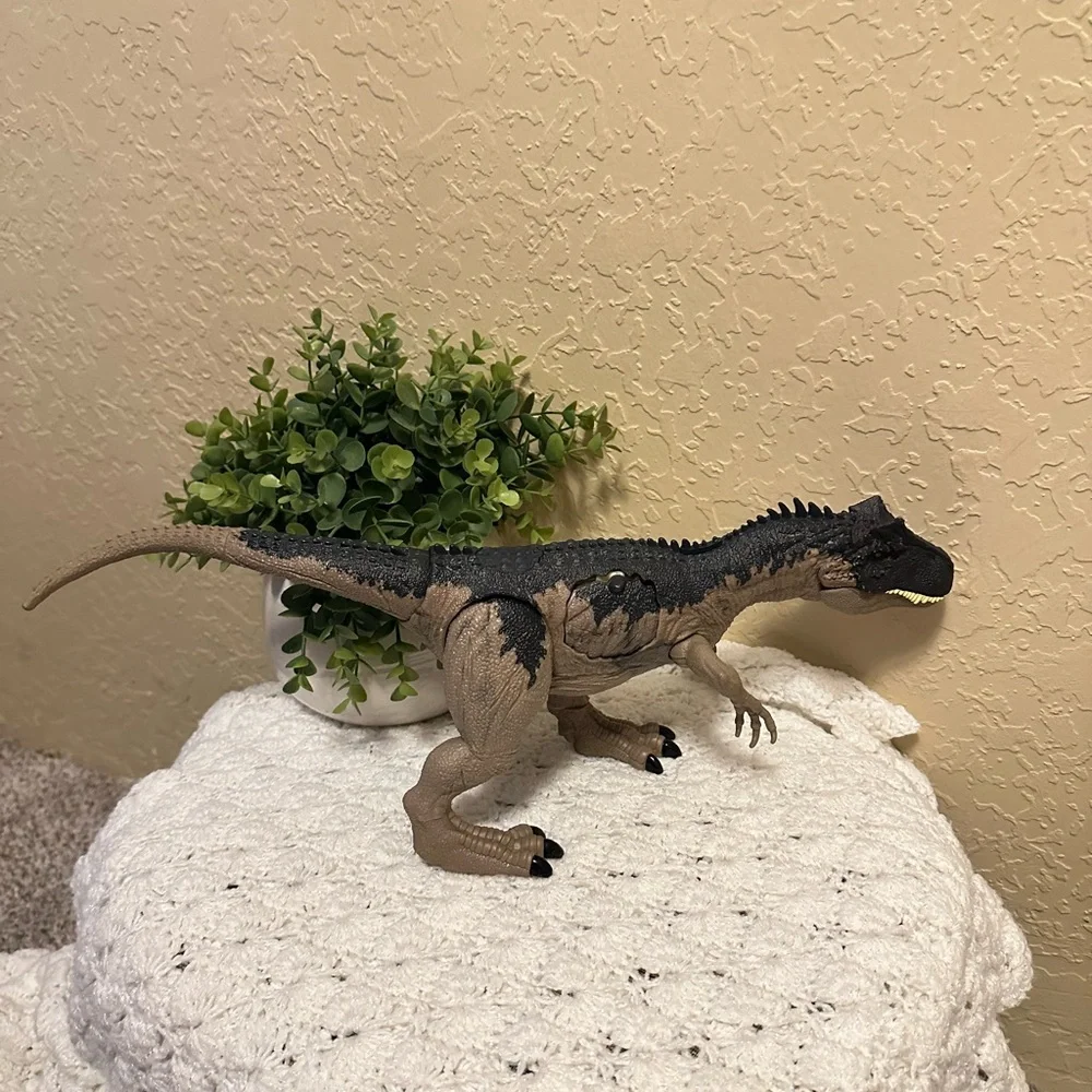 Jurassic World Dominion Extreme Damage Roarin' Allosaurus HFK06 Dinosaur Mattel - Picture 5 of 14